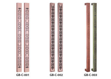 Porcellana Maniglie lucidate della metropolitana dell'acciaio inossidabile SS304 per la porta di legno o di vetro fornitore